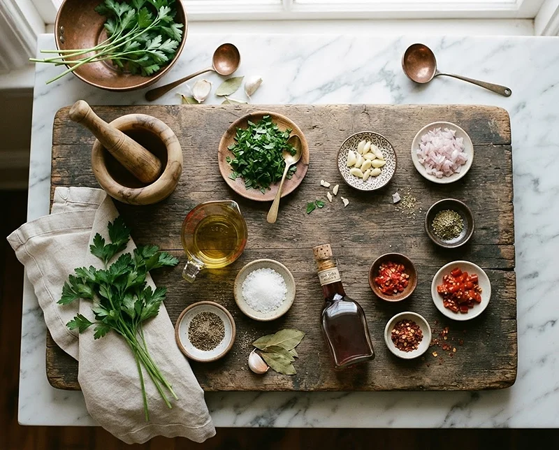 Homemade Chimichurri Sauce