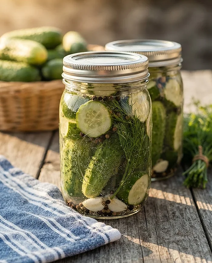 Homemade Pickles Recipe