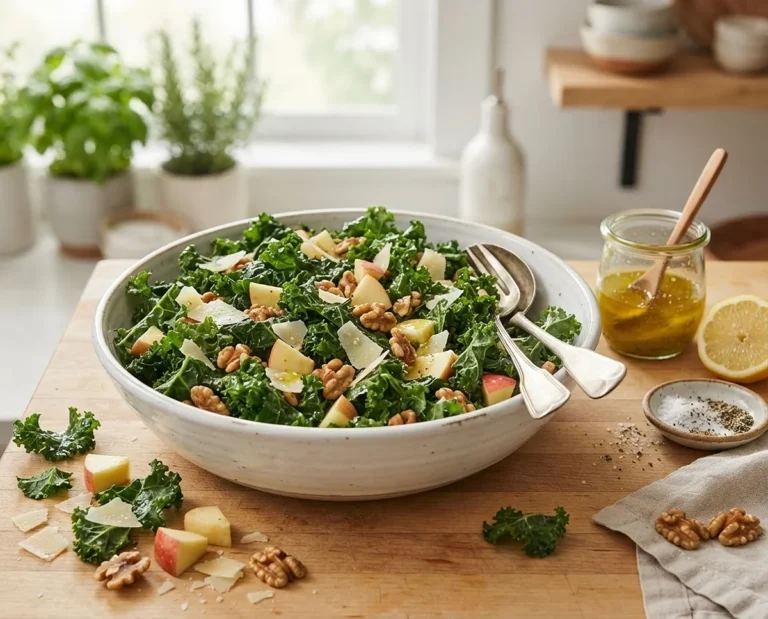 Kale Crunch Salad with Apples