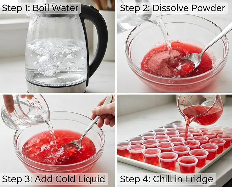 Low Sugar Jello Shots