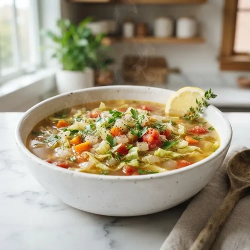 Marvelous Detox Cabbage Soup