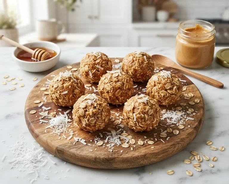 No Bake Coconut Energy Bites