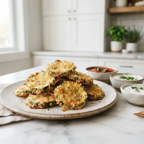 Parmesan Zucchini Chips