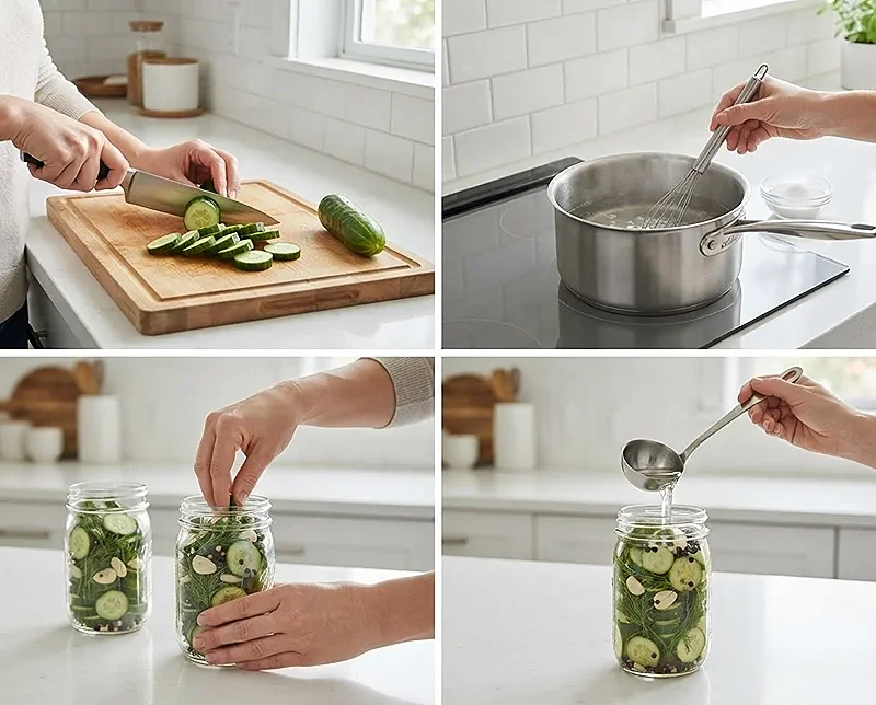Quick Cucumber Pickles