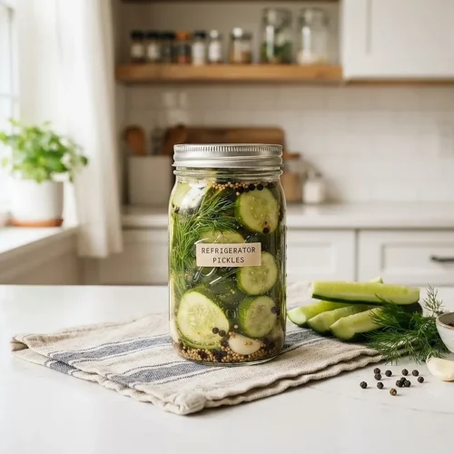 Refrigerator Pickle Recipe