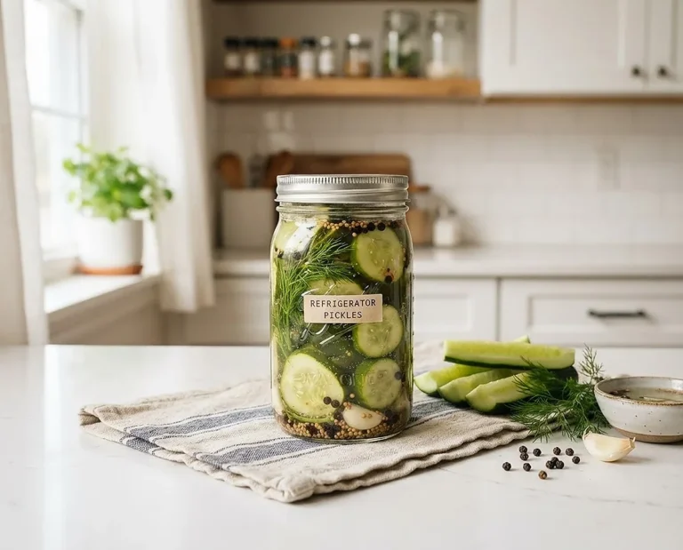 Refrigerator Pickle Recipe