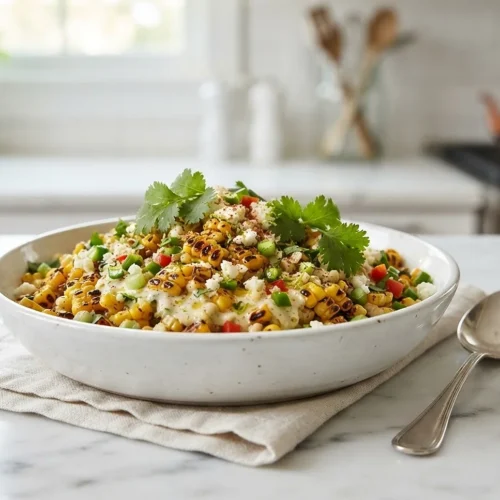 Roasted Corn Taco Salad Bowls