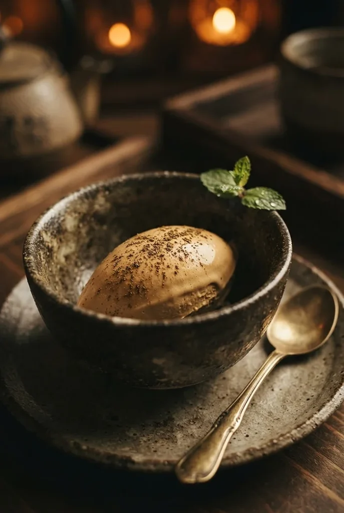 Hojicha Ice Cream 4 Roasted Green Tea Ice Cream