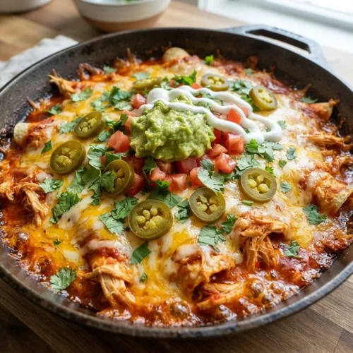 Rotisserie Chicken Enchilada Skillet 5 Rotisserie Chicken Enchilada Skillet