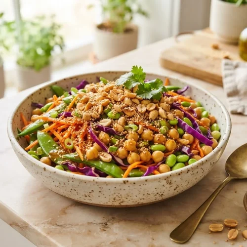 Spicy Miso Dense Bean Salad