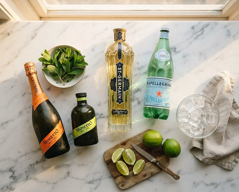 Hugo Spritz Recipe 2 St Germain Spritz