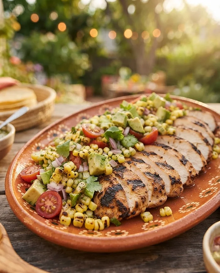 Summer chicken salad
