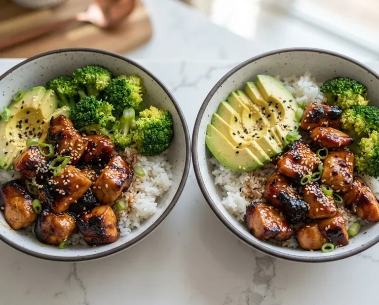 Teriyaki Chicken and Rice Bowls