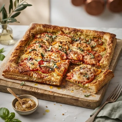 Tomato Mustard Tart