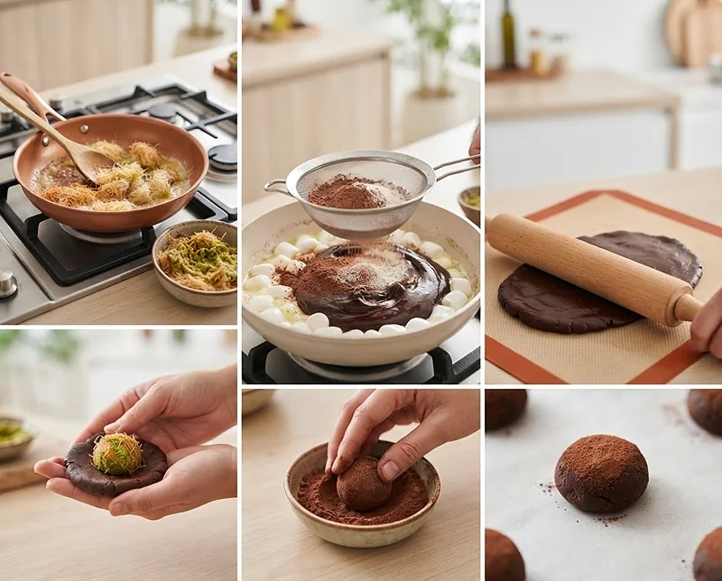 Viral Dubai Chocolate Cookie