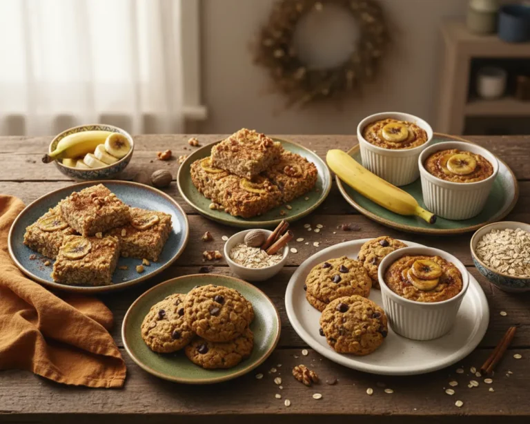 Banana Oatmeal Treats
