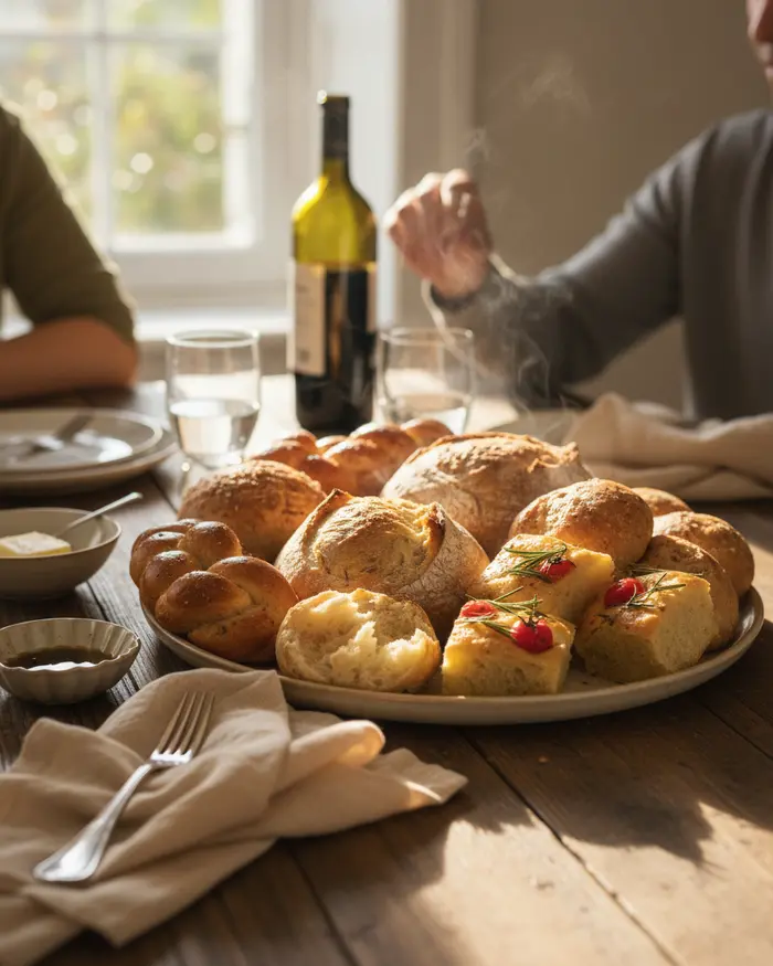 Breads & Rolls serving suggestion