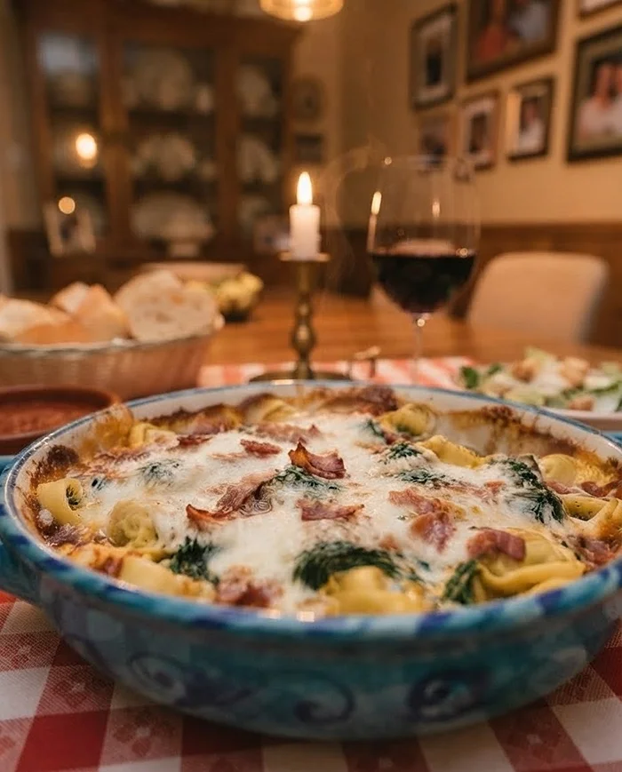 cheesy pasta casserole