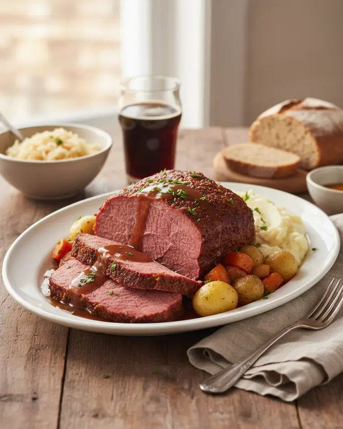 Corned Beef Recipes serving suggestion