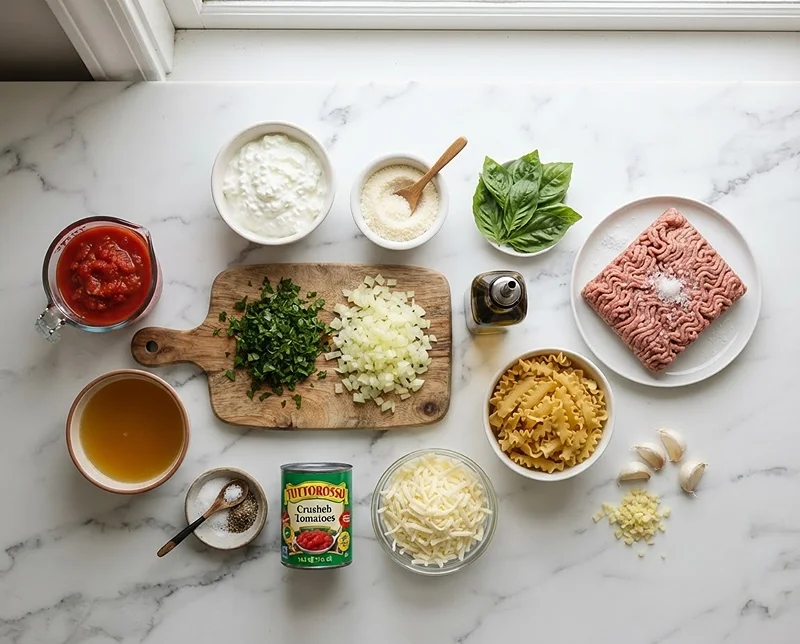 Skillet Lasagna with Cheese Recipe 2 cozy healthy weeknight soup