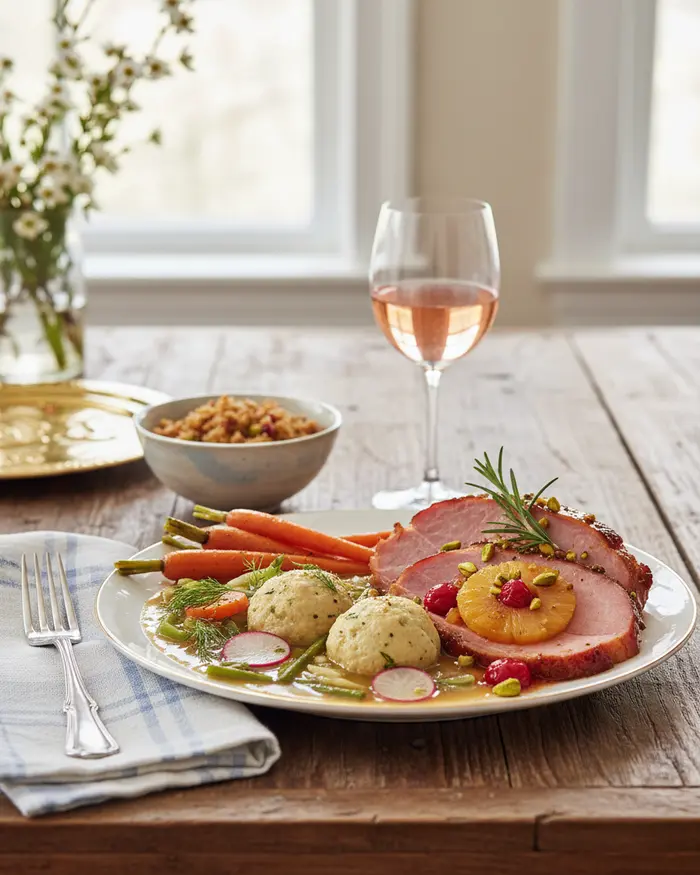Easter and Passover serving suggestion
