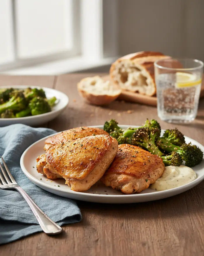 Easy Air Fryer Recipes serving suggestion
