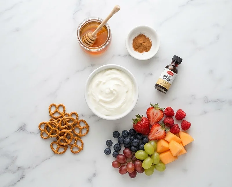 Greek Yogurt Fruit Dip 2 easy snacks appetizer recipes