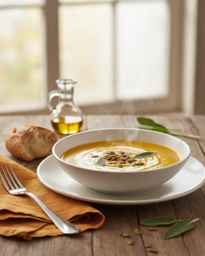 Easy Soup Recipes serving suggestion