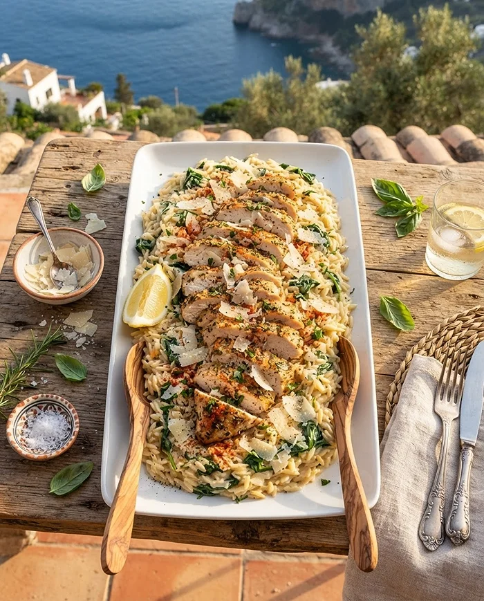 Garlic Parmesan Chicken Dumpling Skillet 4 garlic Parmesan chicken