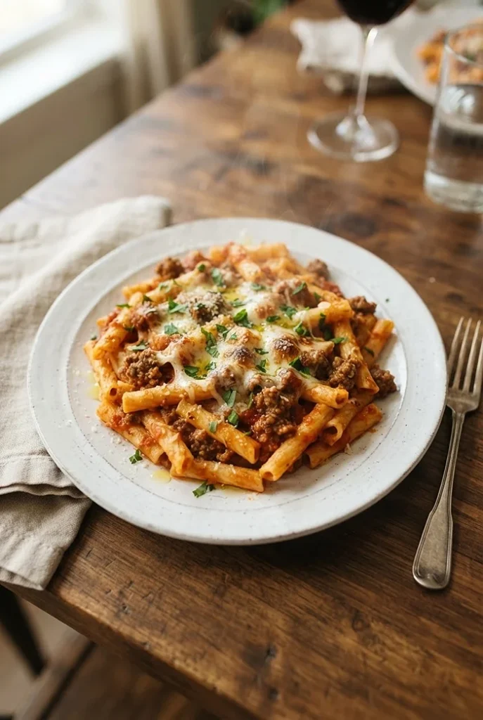 ground beef skillet recipe