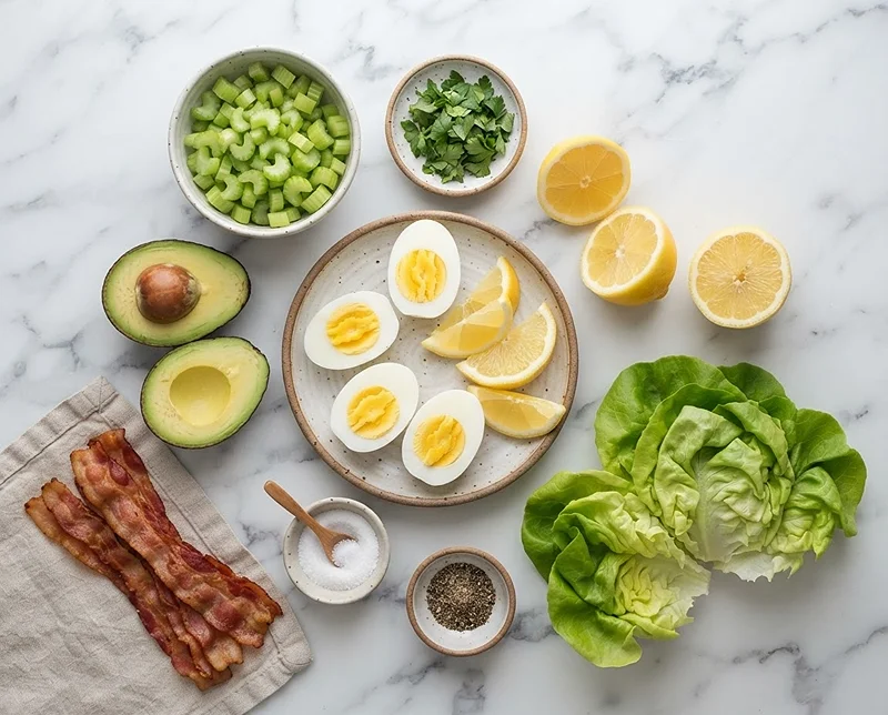 healthy quick fresh salad