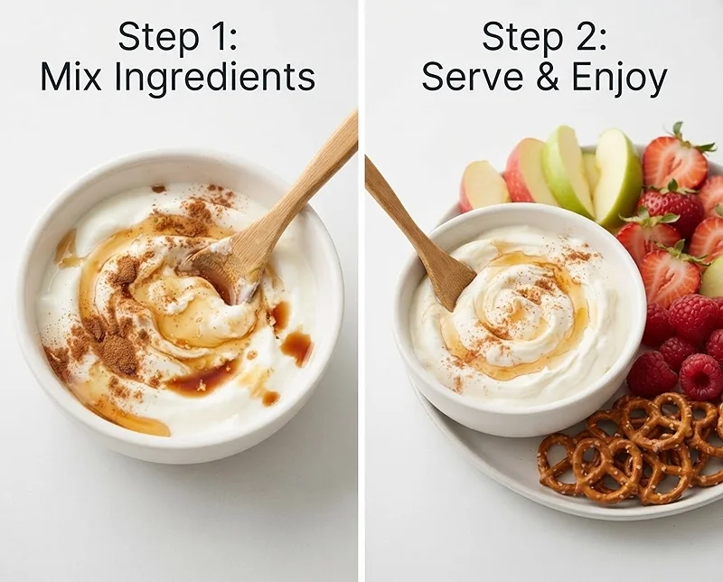 Greek Yogurt Fruit Dip 3 healthy sweet snack dip