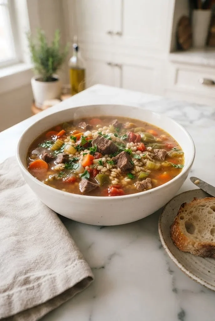 hearty beef soup