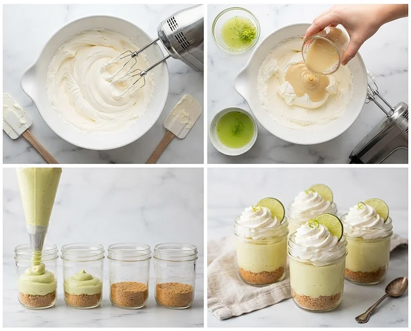 10-Minute Key Lime Pie Jars 3 key lime dessert