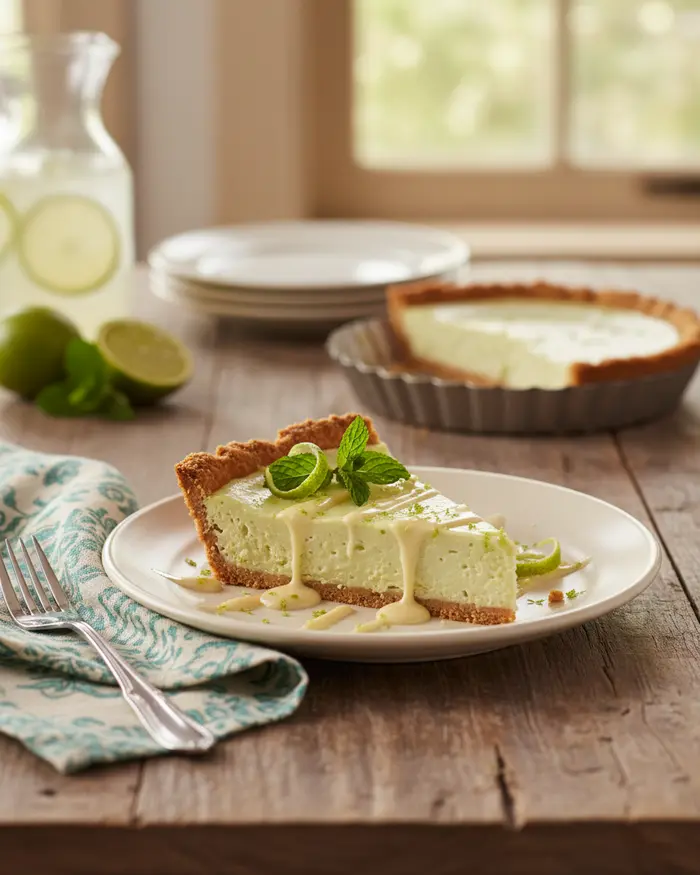 Key Lime Pies & Tarts 6 Key Lime Pies & Tarts serving suggestion