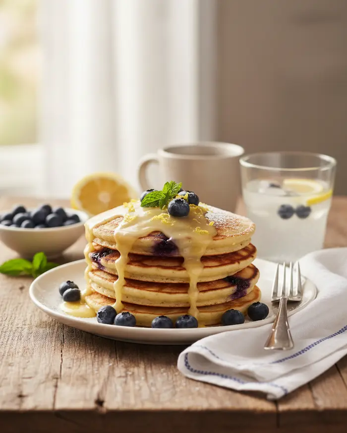 Lemon Blueberry Snacks & Breakfast 4 Lemon Blueberry Snacks & Breakfast serving suggestion