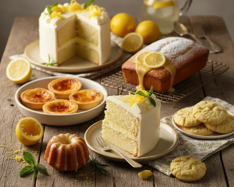 Comforting Lemon Cakes