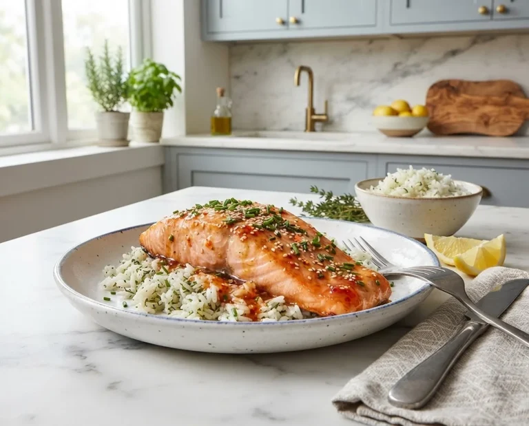 mediterranean bang bang salmon recipe