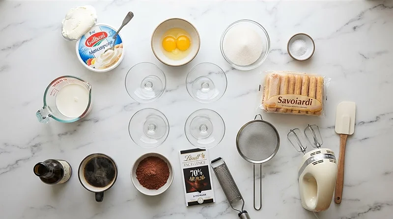 mini tiramisu cups