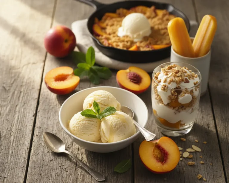Nectarine Frozen Desserts