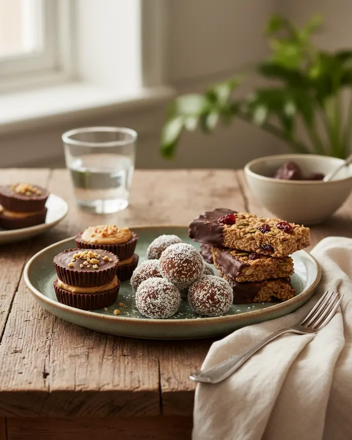 No-Bake Cups, Bites & Bars 14 No-Bake Cups, Bites & Bars serving suggestion