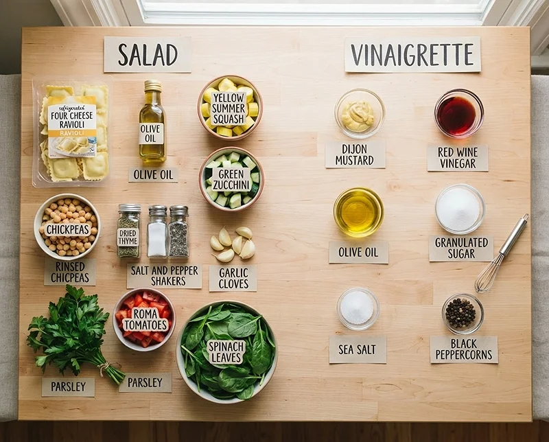 Summer Garden Ravioli Salad 2 ravioli salad