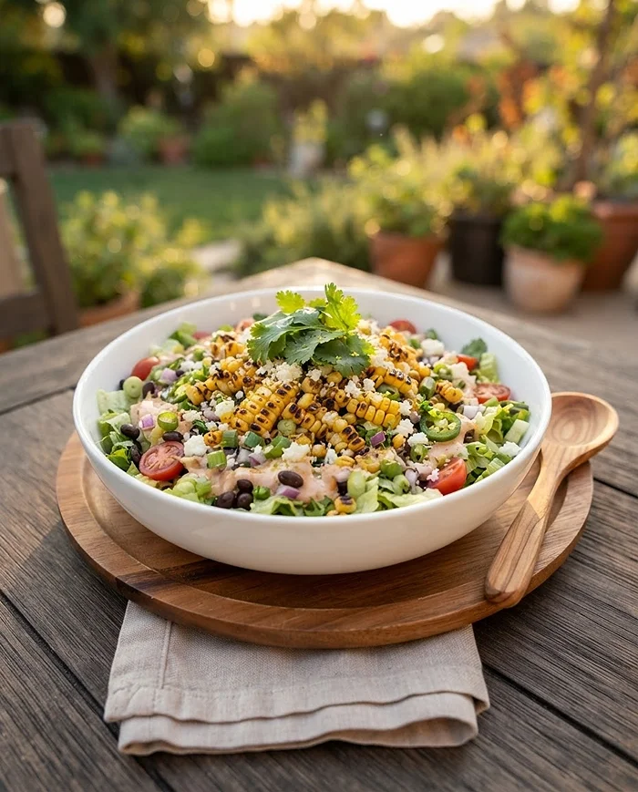 roasted corn salad