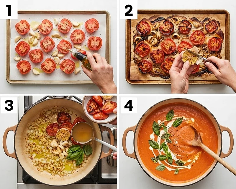 roasted garlic soup