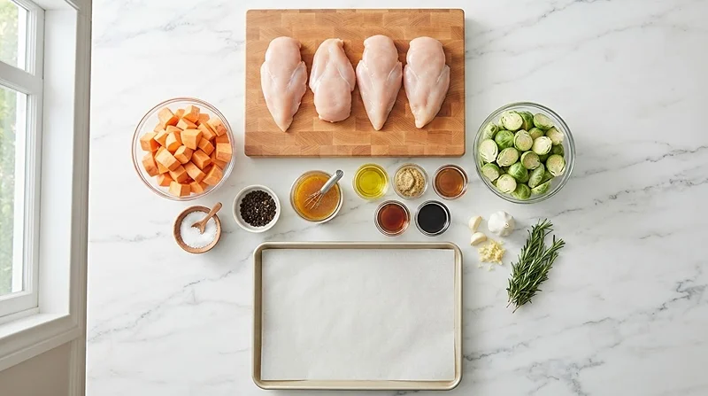 sheet pan chicken dinners
