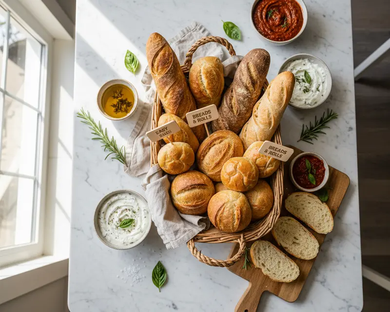 Category overview for Easy Breads & Rolls