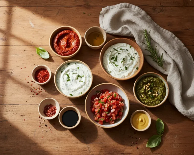 Essential Sauces & Condiments