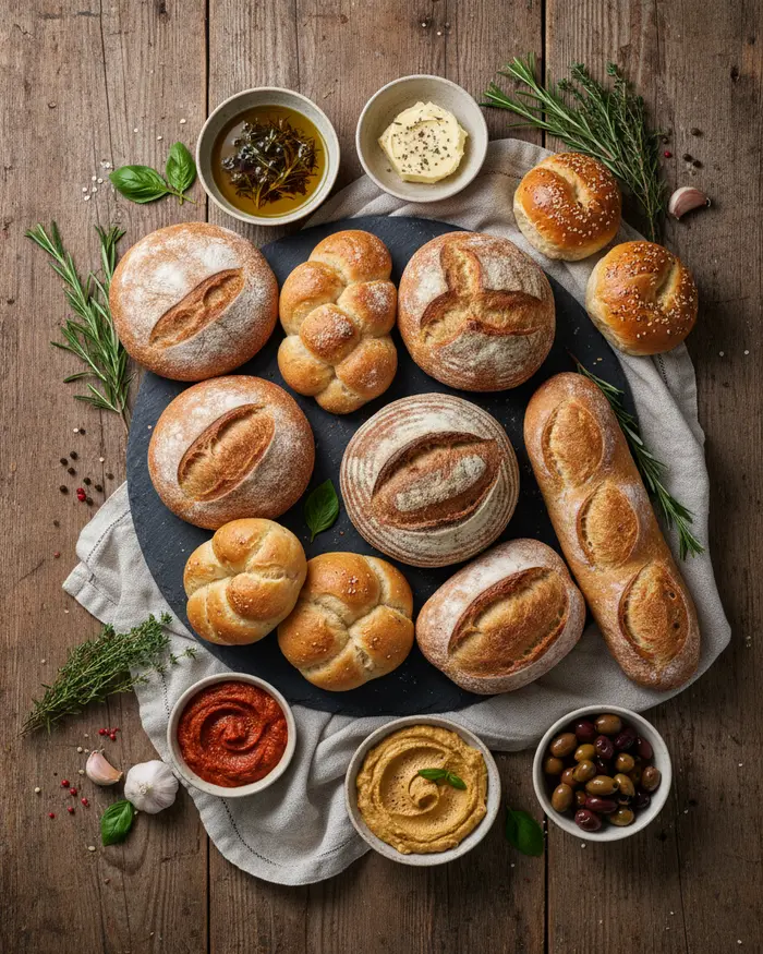Serving for Easy Breads & Rolls