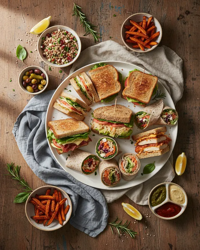 Serving for Sandwiches & Wraps