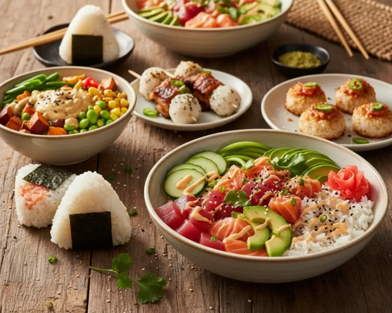 Foolproof Sushi Bowls & Rice Snacks